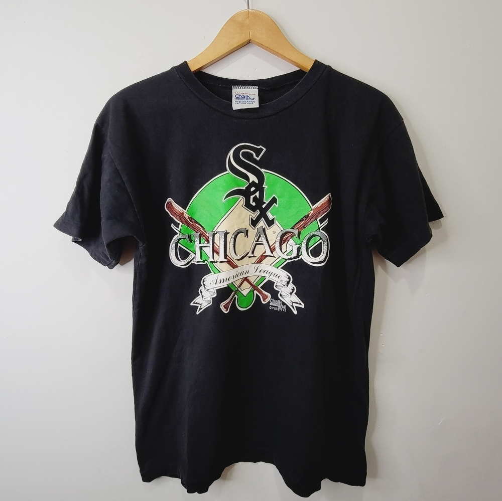 Vintage 1992 Chicago White Sox Chalk Line  shirt